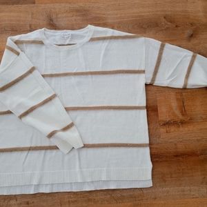 Gold Sparkle Stripe Sweatee